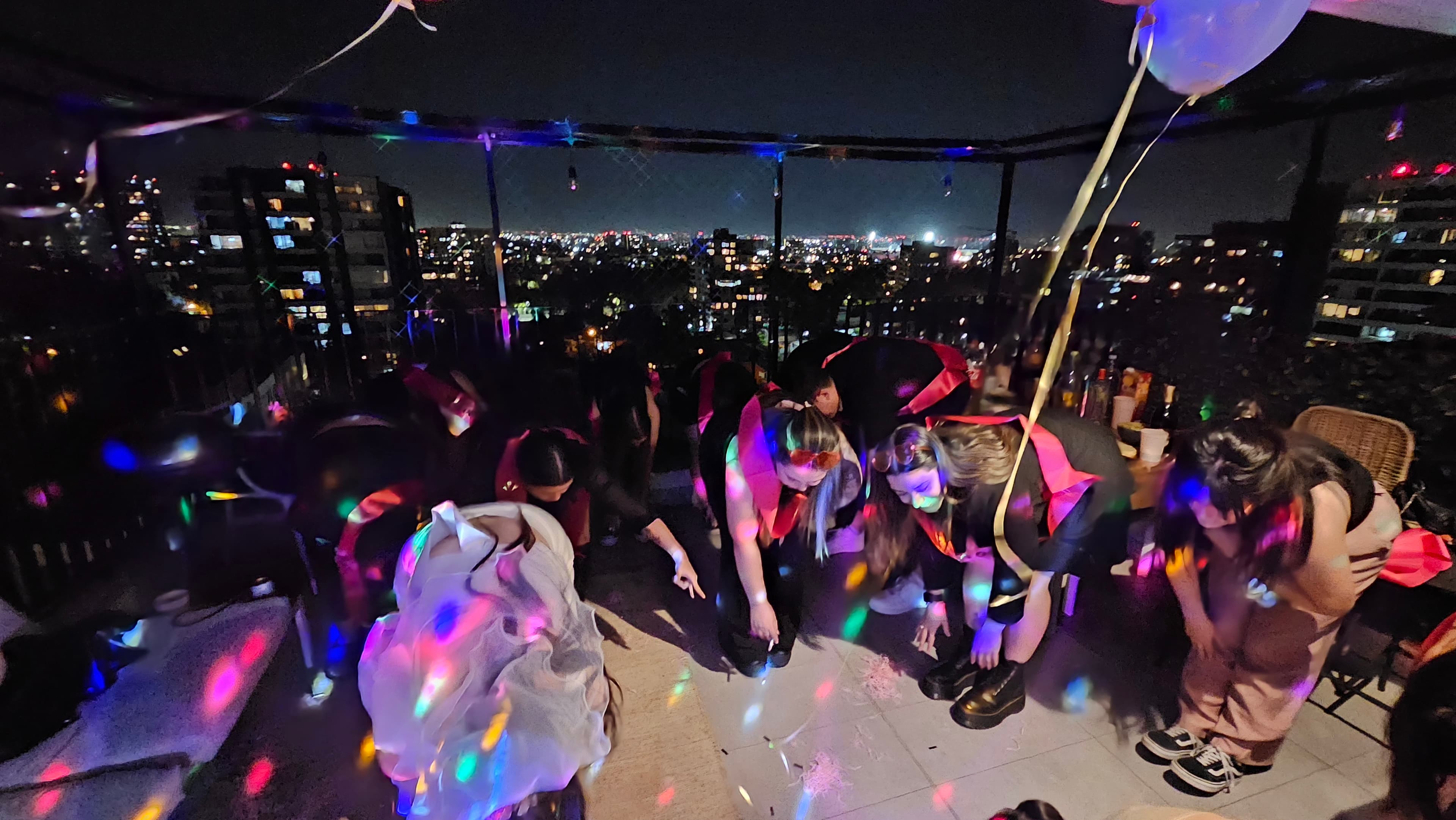 Momento divertido de Despedi Dance 18